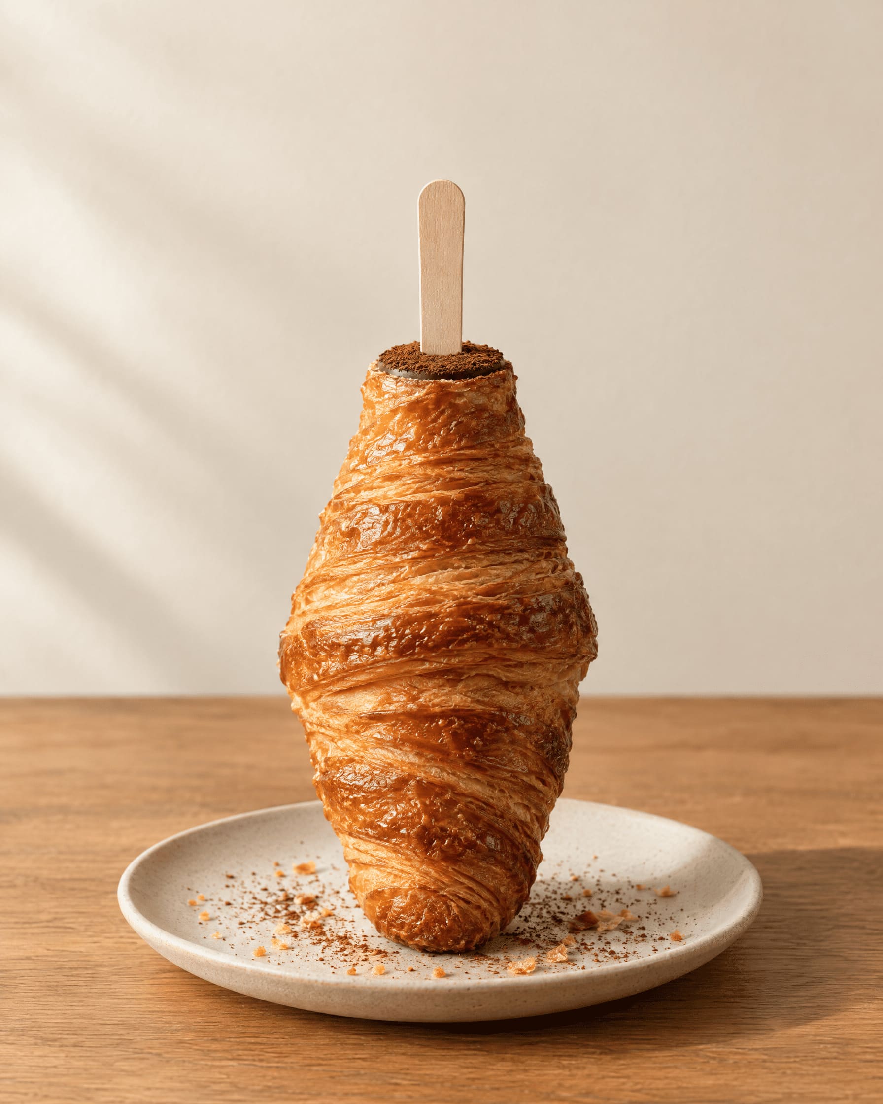 Eiscroissant Kakao