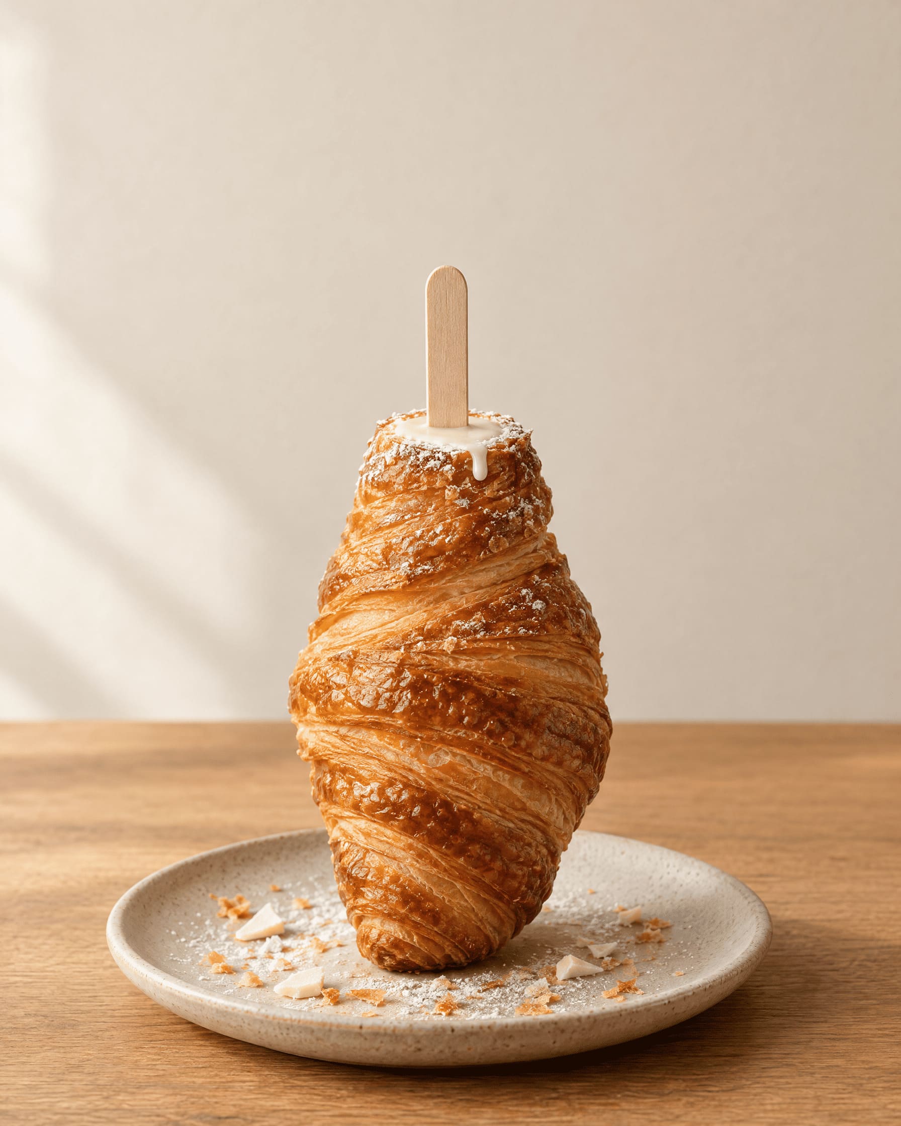 Eiscroissant White